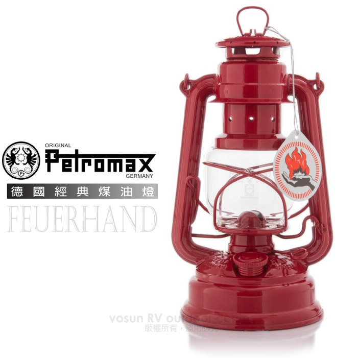 【德國 Petromax】經典 Feuerhand 火手 Baby Special 古典煤油燈具/276 寶石紅✿30E010